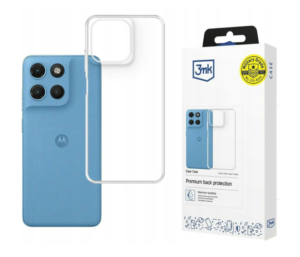 3mk Clear Case do Motorola Moto G17/ G17 Power - 1541944 - zdjęcie